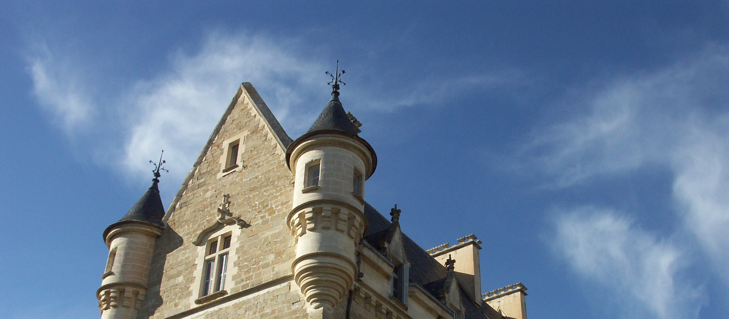 Chateau de Léran facade CU 3